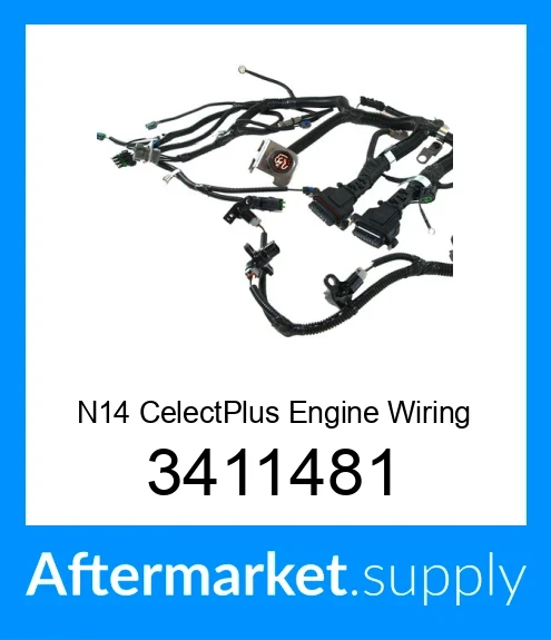 3411481 - N14 CelectPlus Engine Wiring Harness This is a Genuine Part ...