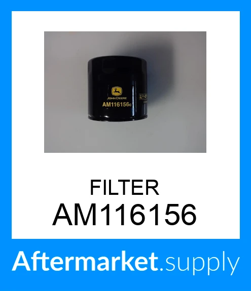 AM116156 - FILTER fits JOHN DEERE | Price: $9.35 to $190.94