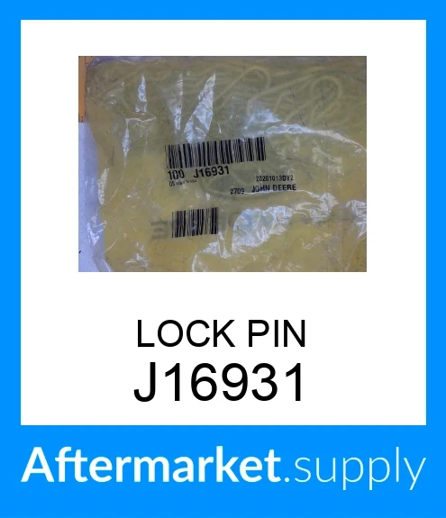 J16931 LOCK PIN