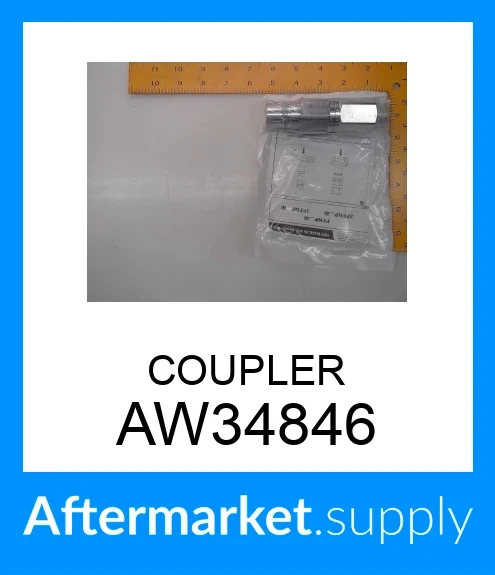 AW34846 - COUPLER fits JOHN DEERE | Price: $109.76 to $475.00