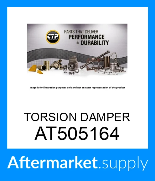 AT505164 - TORSION DAMPER fits JOHN DEERE