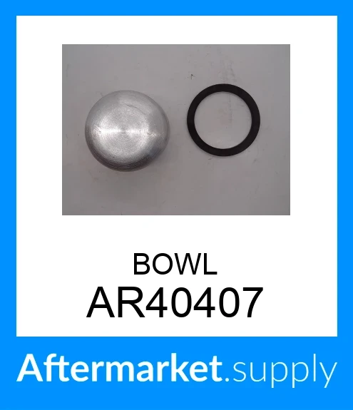 AR40407 - BOWL fits JOHN DEERE | Price: $18.05