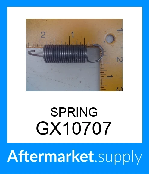 GX10707 - SPRING fits JOHN DEERE | Price: $4.53 to $12.67