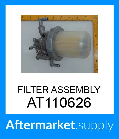 AT110626 - FILTER ASSEMBLY fits JOHN DEERE | Price: $34.82 to $134.99