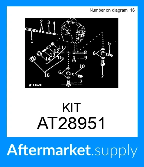 at28951 - KIT fits JOHN DEERE