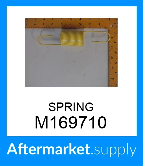 M169710 - SPRING fits JOHN DEERE | Price: $11.47 to $23.42