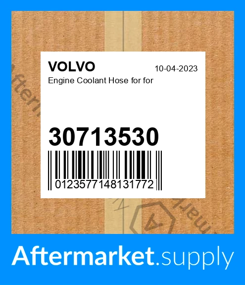 thumbnail image 2 of Engine Coolant Hose – 30713530 – Direct Replacement For Volvo S80 XC90 XC70 (2007-2016) 2 of 3