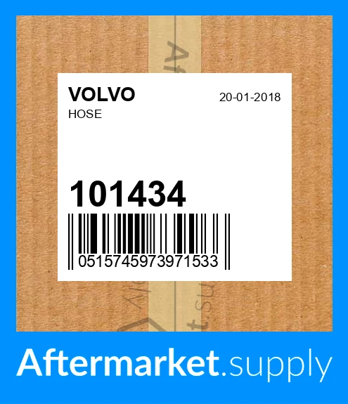 101434 - HOSE fits VOLVO | Price: $247.92
